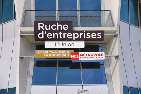 photo de la façade Ruche d'entreprises de Tourcoing