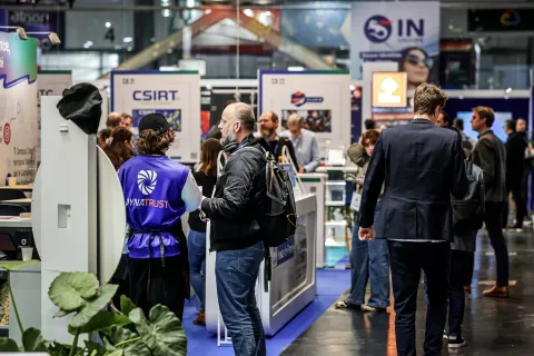 Photo du forum Incyber Europe 2025 - stands