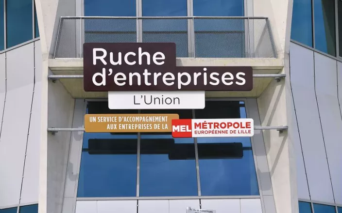 photo de la façade Ruche d'entreprises de Tourcoing