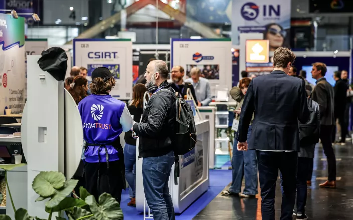 Photo du forum Incyber Europe 2025 - stands