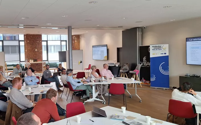 Réunion Présentation Entreprises Accélérateur Croissance Petites entreprises Hauts-de-France