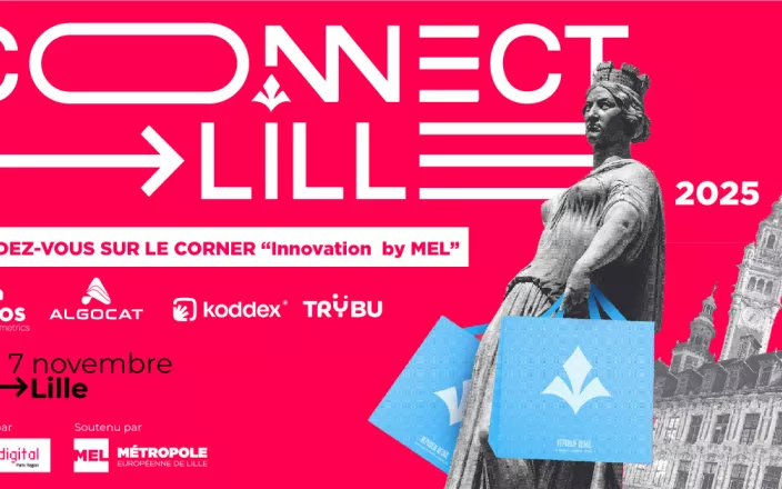 infographie sur les informations de l'évènement connect Lille 2025
