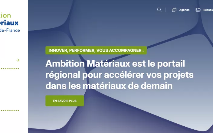 site d'accueil d'ambition matériaux