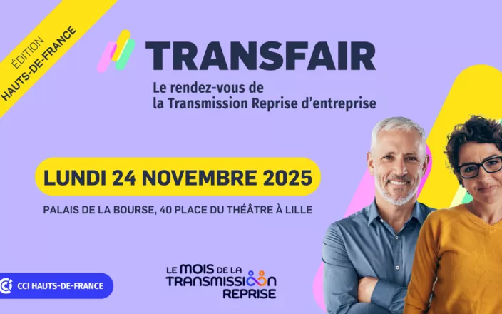 Image relayant les informations de l'événement Transfair 2025