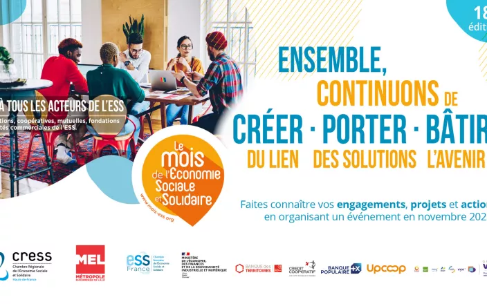 infographie sur les informations de l'évènement du mois ESS