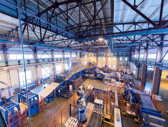 Photo usine de distribution