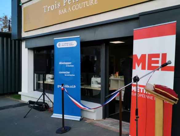 Ouverture de la boutique "Trois Petit Points"