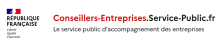 Logo Conseillers entreprises Service Public