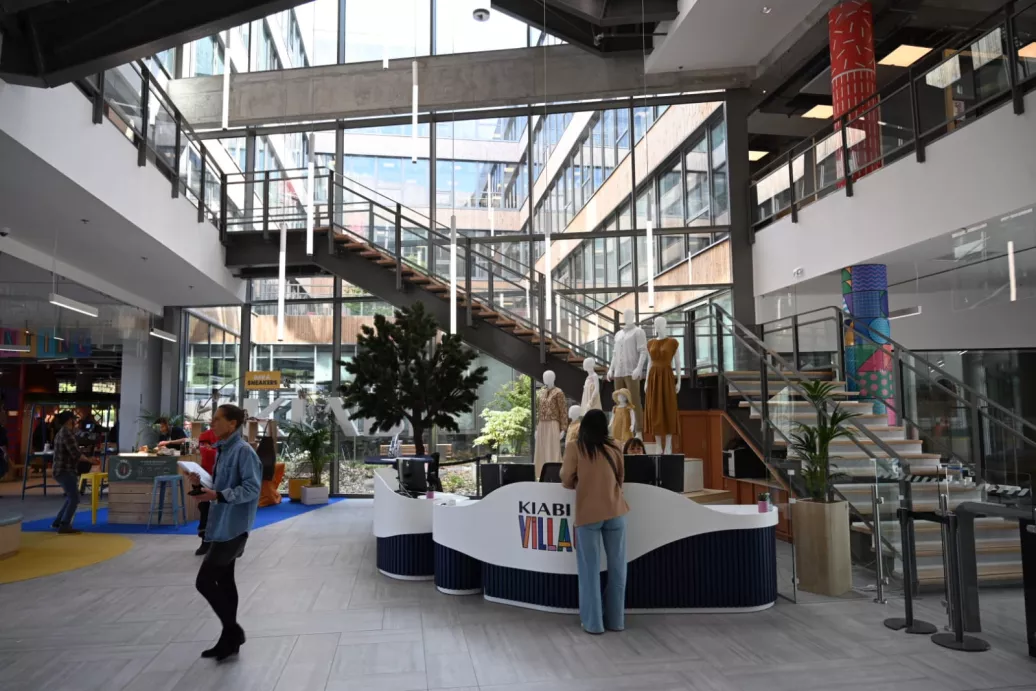 Photo de l'intérieur du Kiabi Village